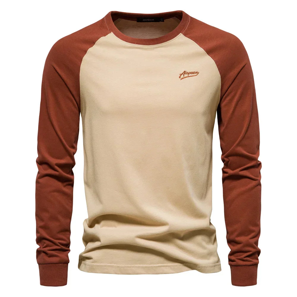 Breathable Raglan Long-Sleeve Shirt