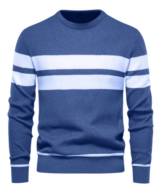 Herringbone Slim-Fit Sweater