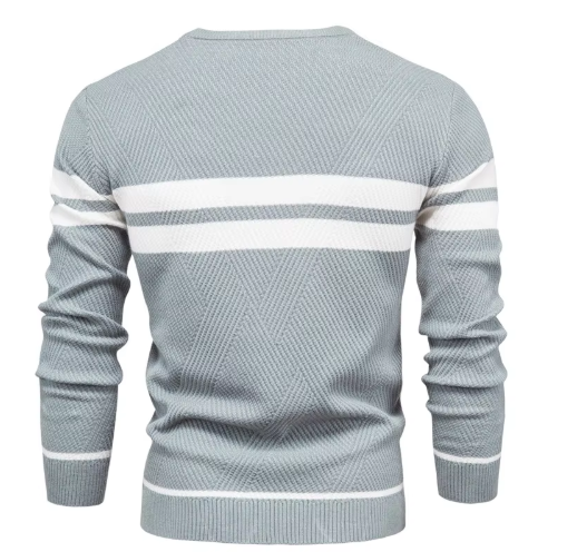 Herringbone Slim-Fit Sweater
