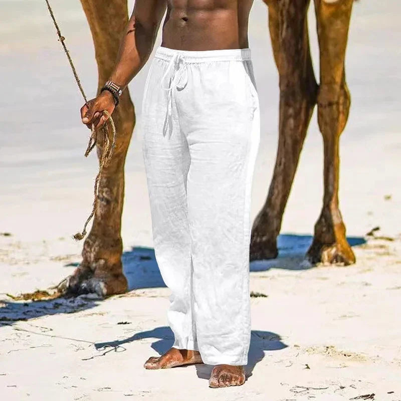 Cool Breeze Linen Beach Pants