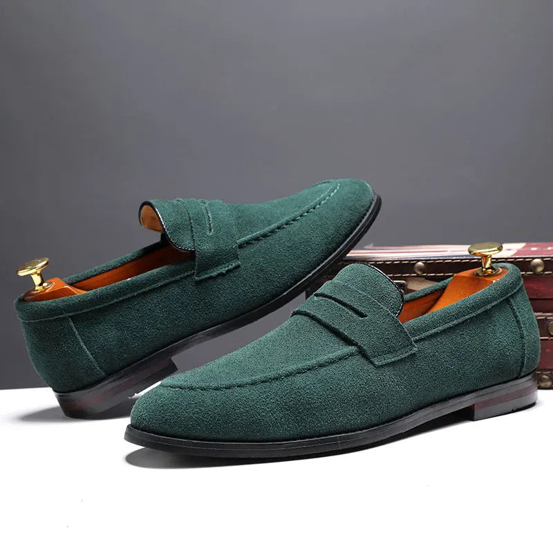 Suede Comfort Loafers