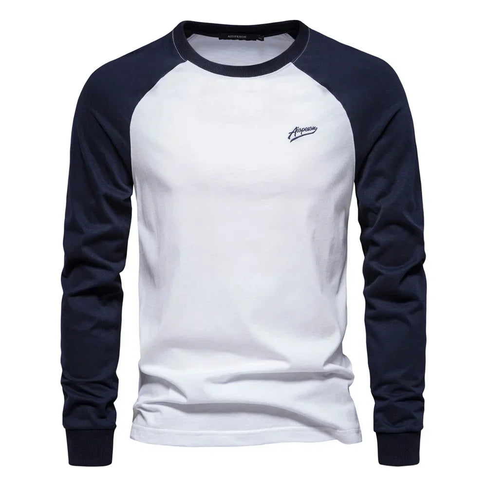 Breathable Raglan Long-Sleeve Shirt
