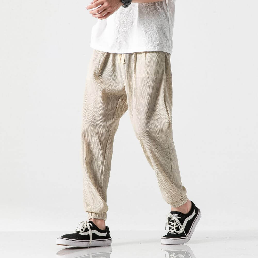 Cooling Elastic-Waist Pants