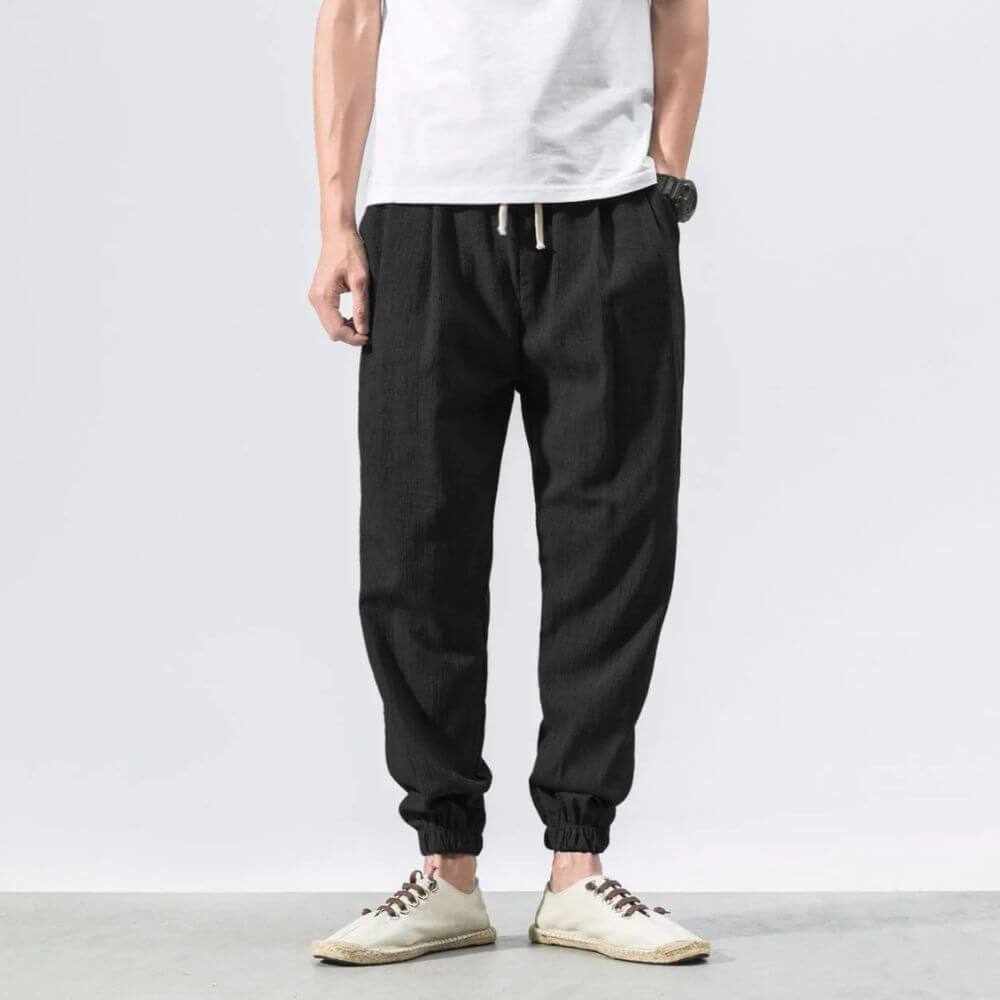 Cooling Elastic-Waist Pants
