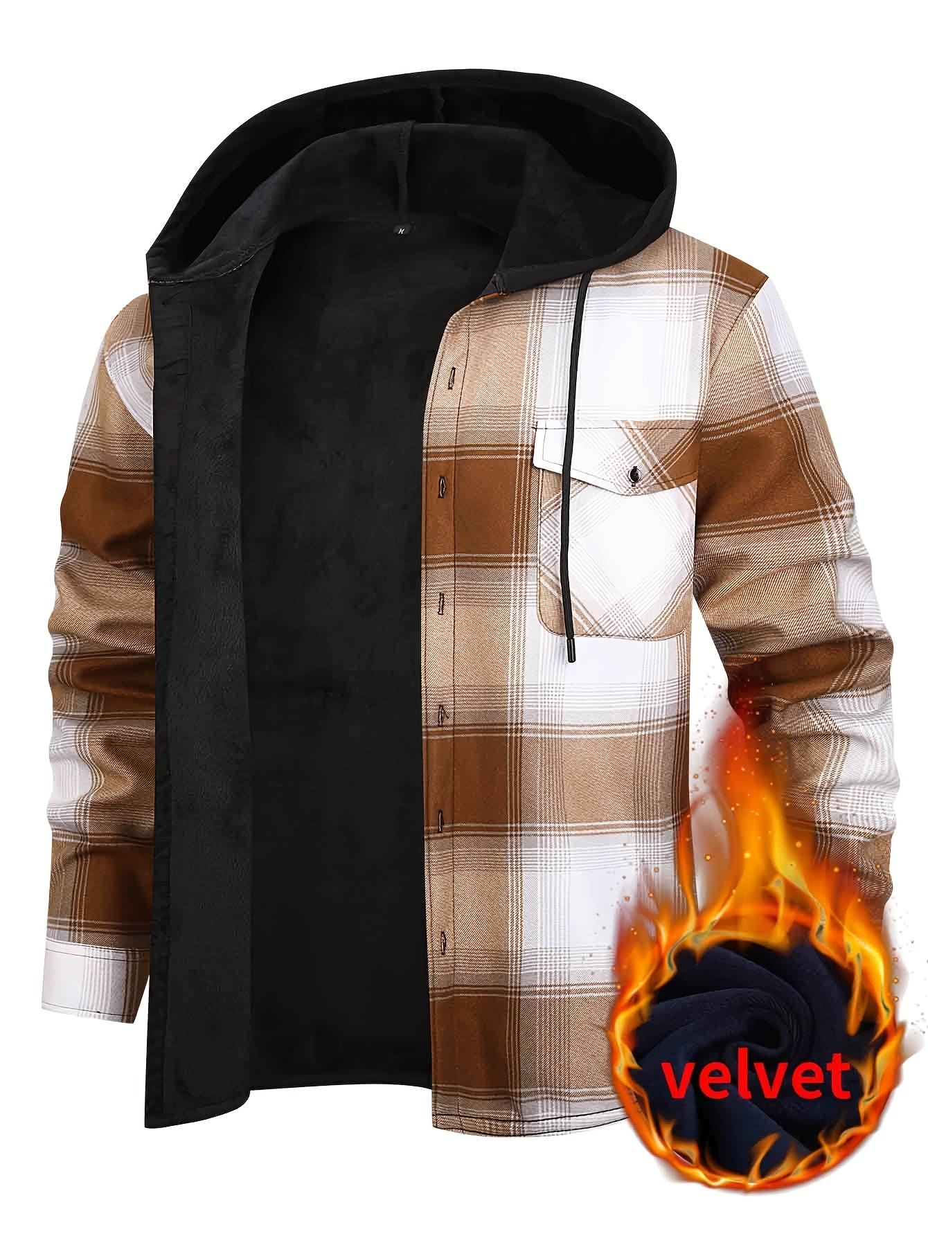 Cozy Plaid Hoodie
