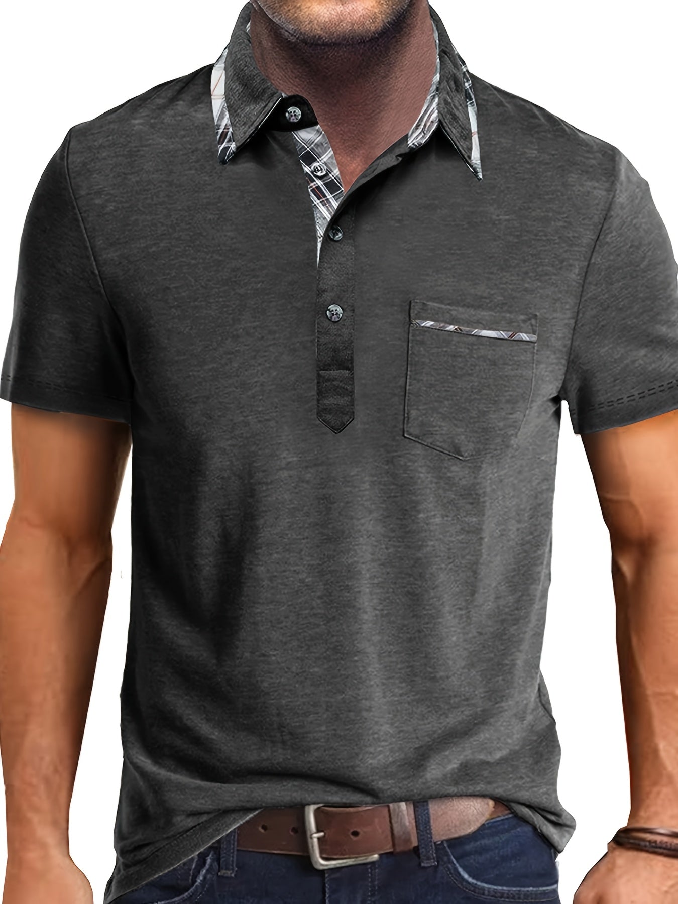 Flattering Plaid Shirt