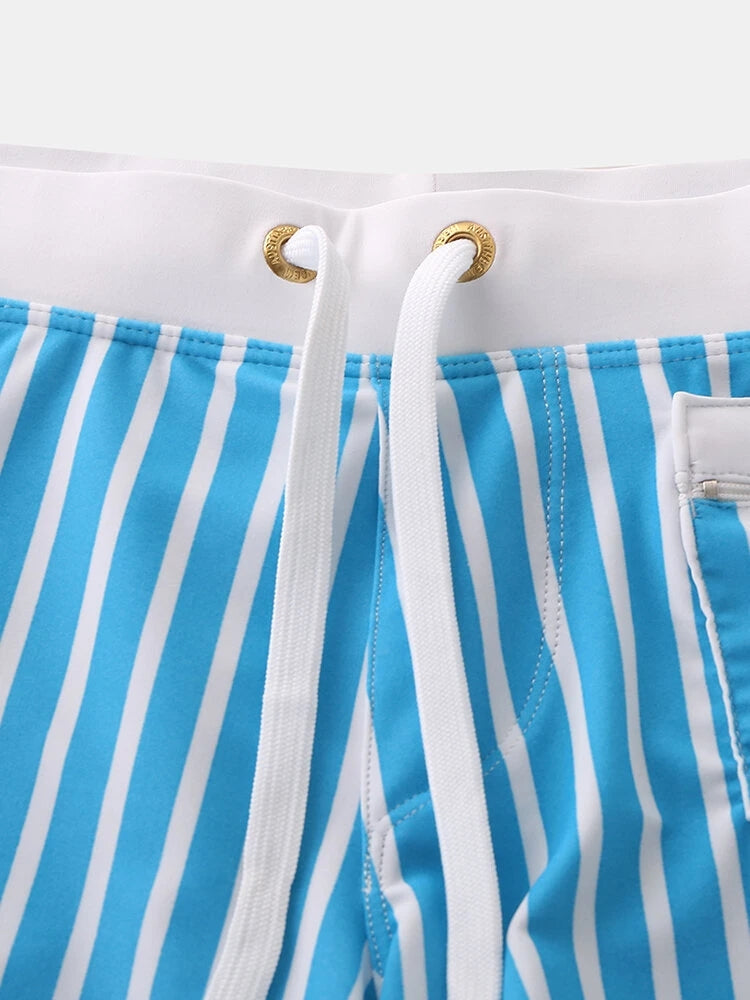 Secure-Pocket Swim Trunks
