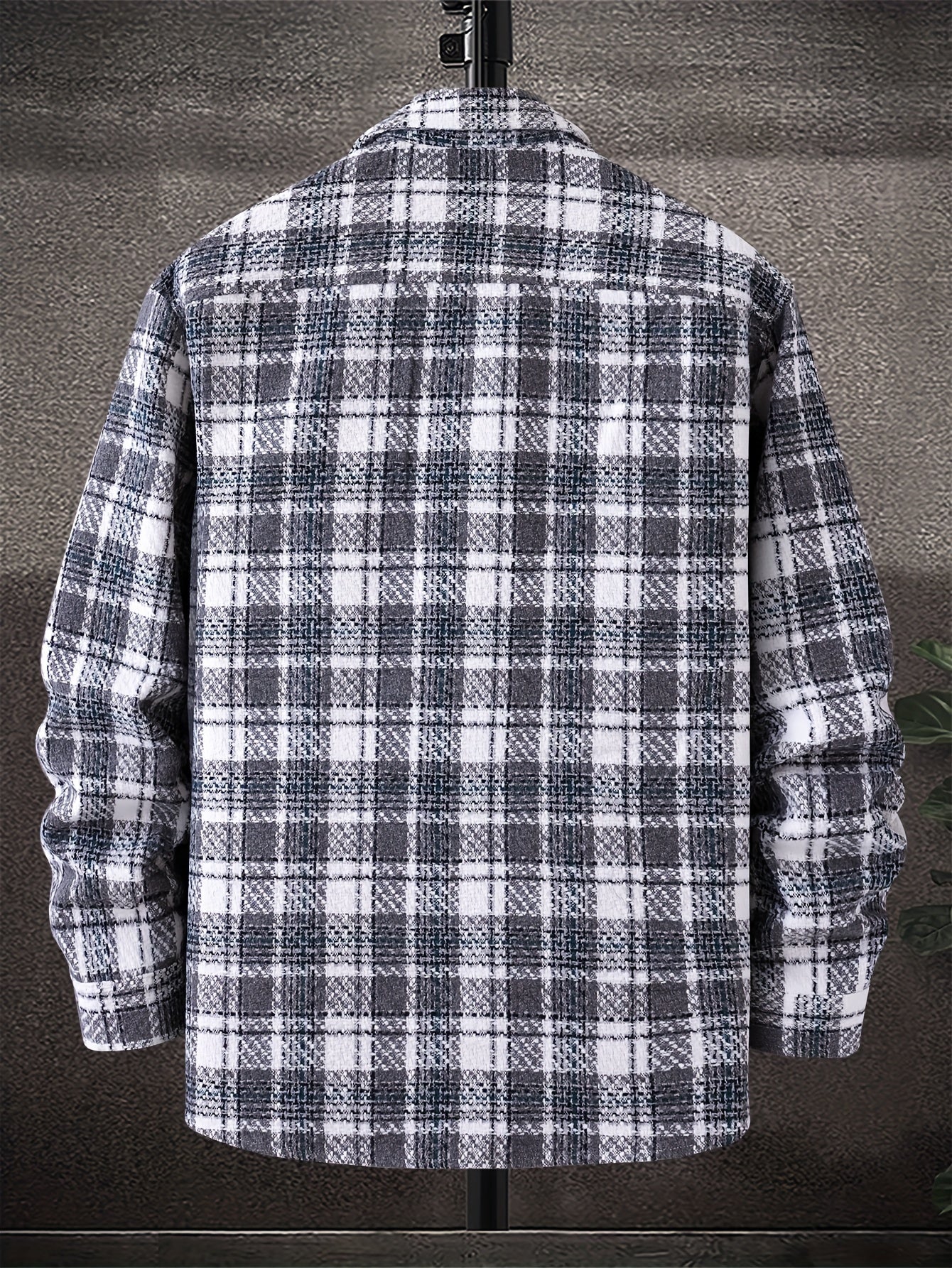 Flattering-Fit Plaid Shirt