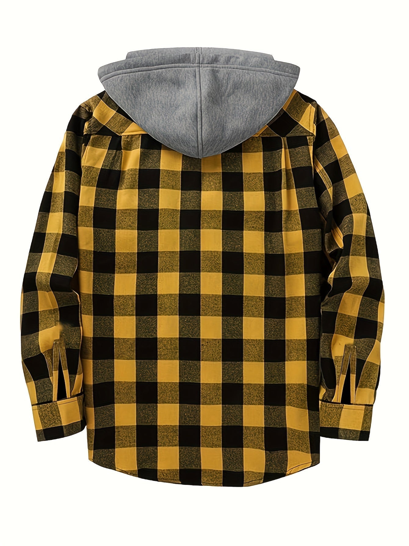 Flattering Plaid Hoodie