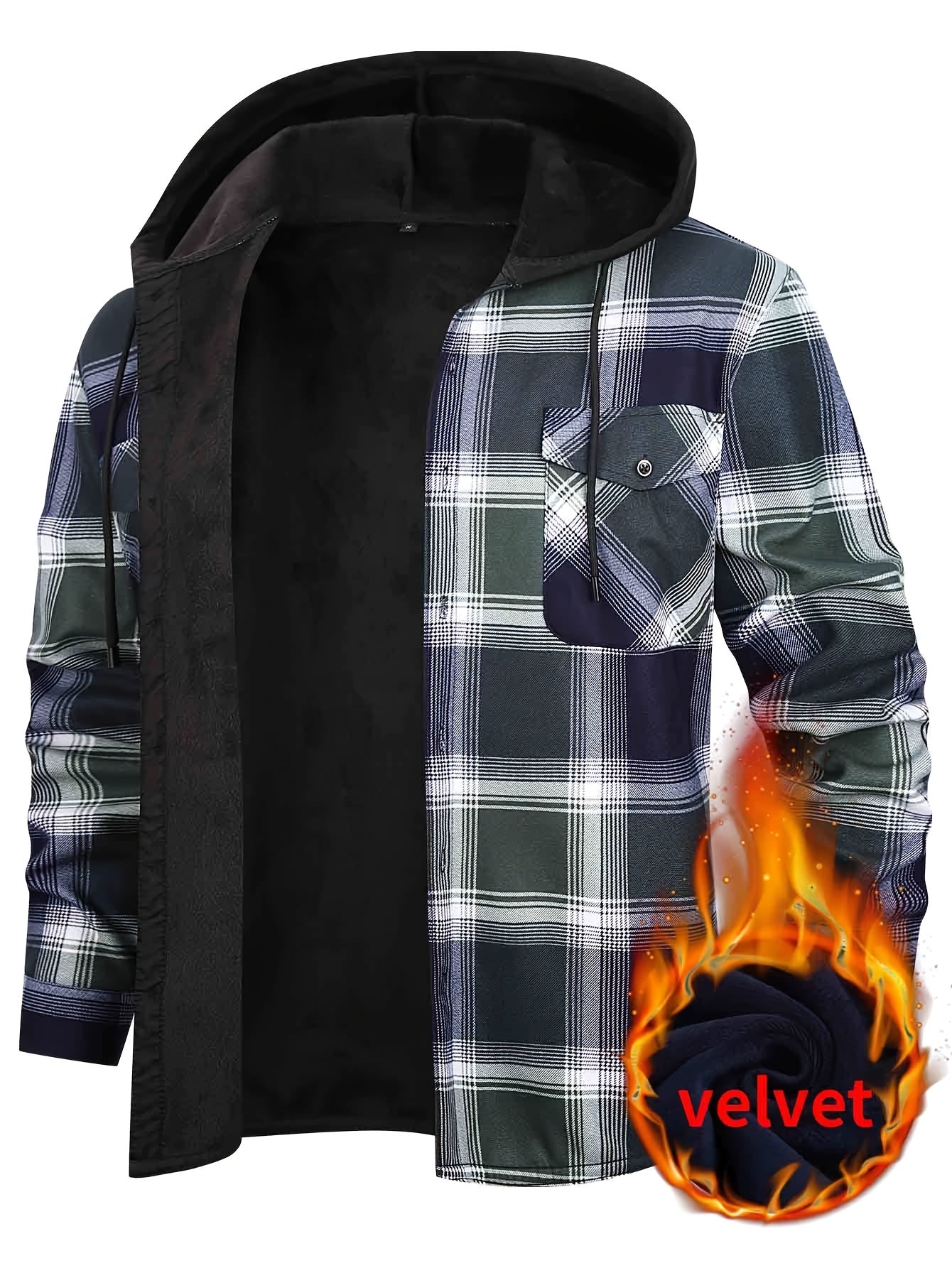 Cozy Plaid Hoodie