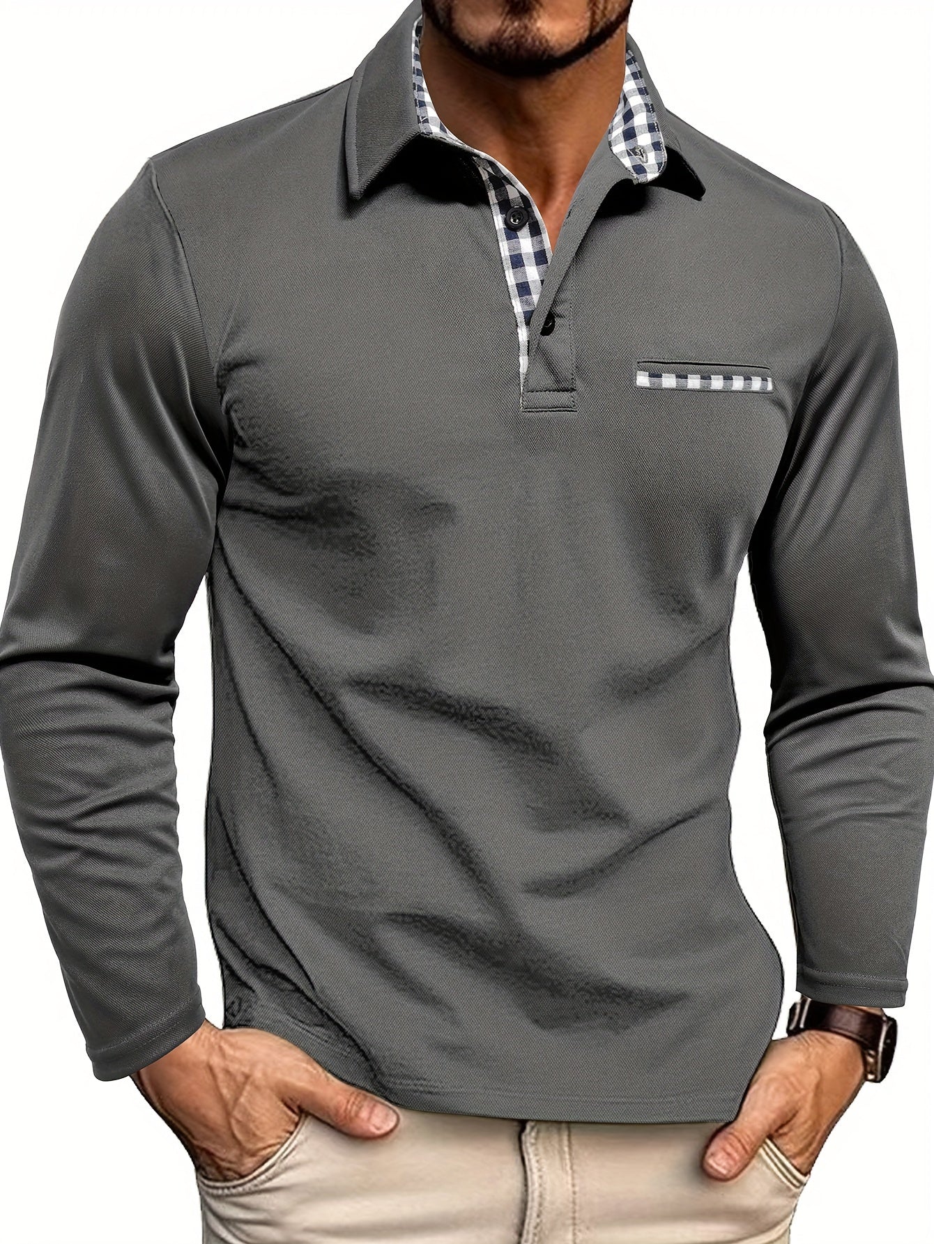 Figure-Flattering Knit Shirt