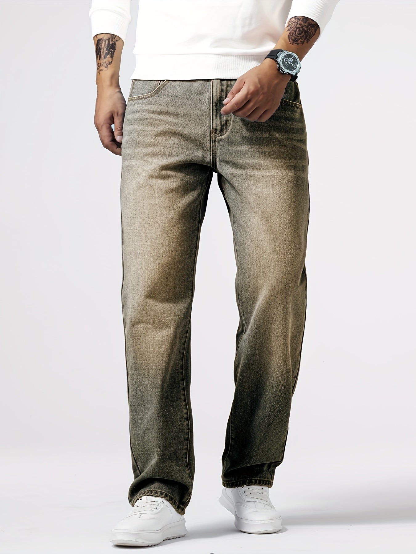 Everyday-Comfort Denim Pants