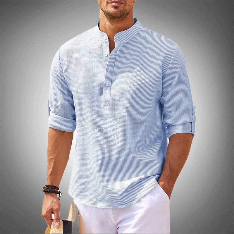 Effortless Comfort Henley Shirt