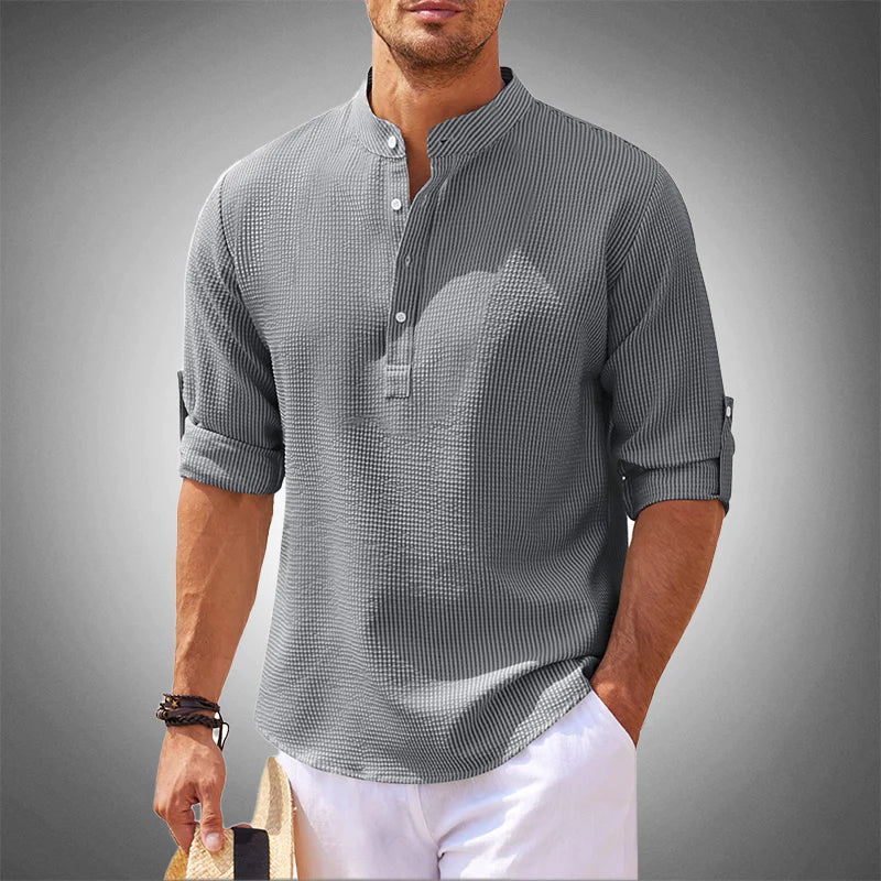 Effortless Comfort Henley Shirt