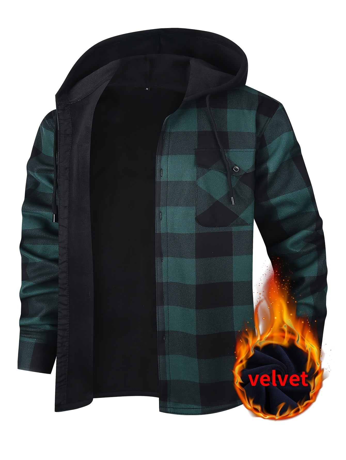 Cozy Plaid Hoodie