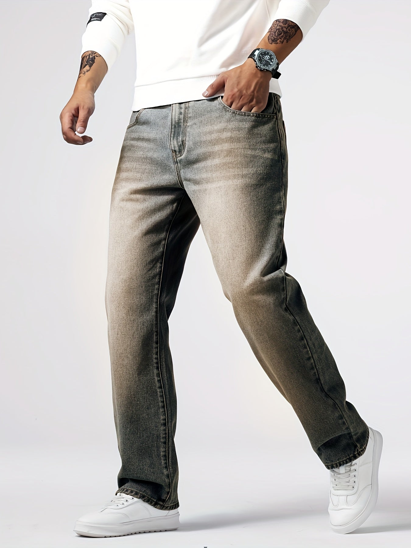 Everyday-Comfort Denim Pants