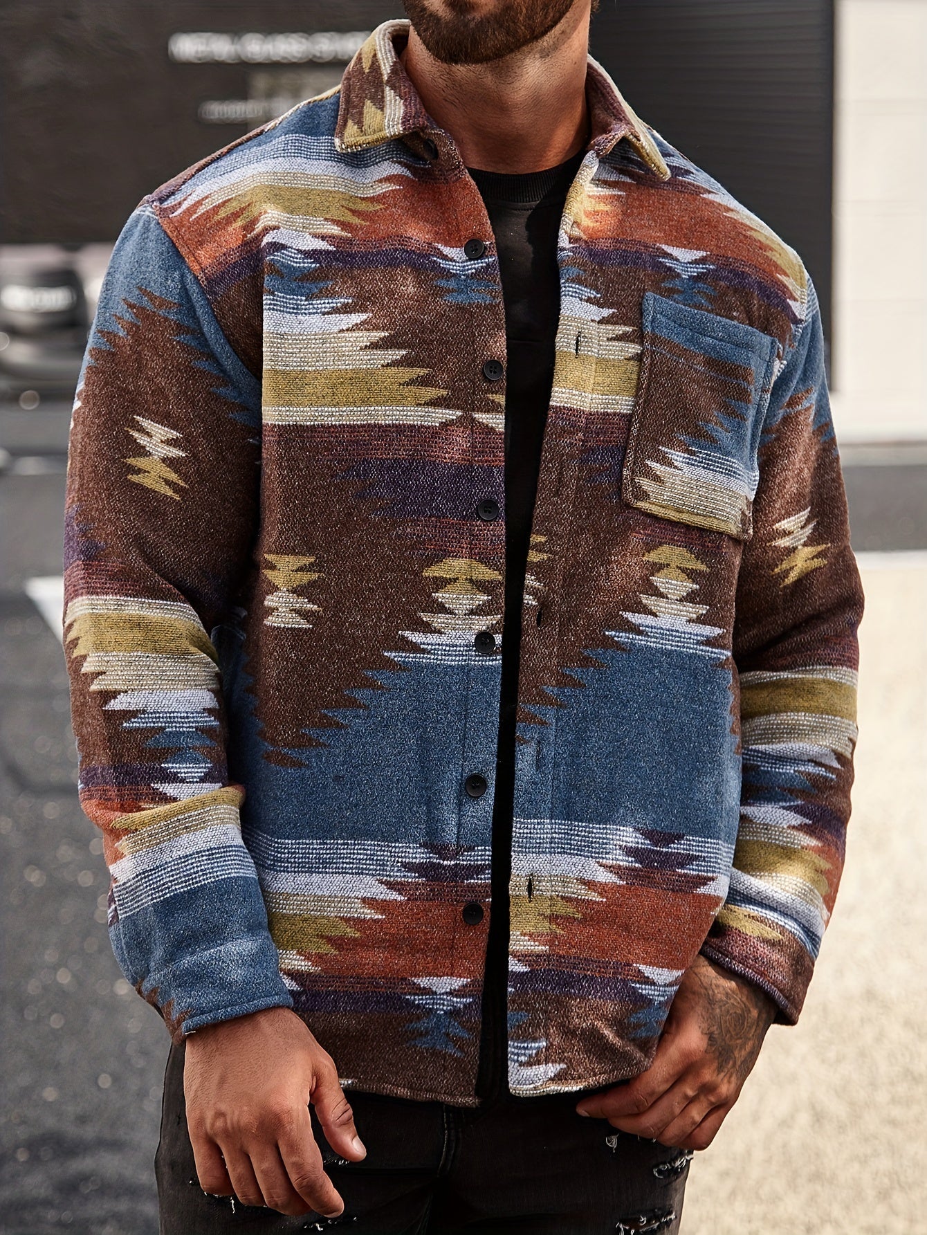 Flattering-Fit Plaid Shirt