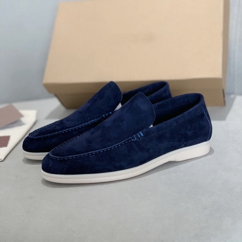 Elegant Suede Slip-On Shoes