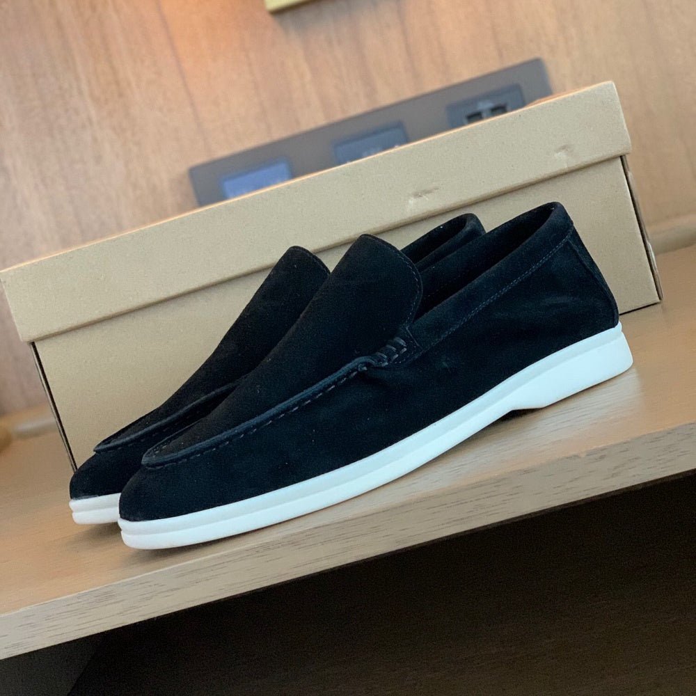 Elegant Suede Slip-On Shoes