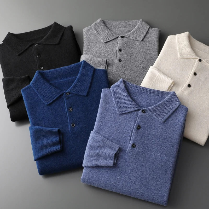 Elite Cashmere Comfort Polo
