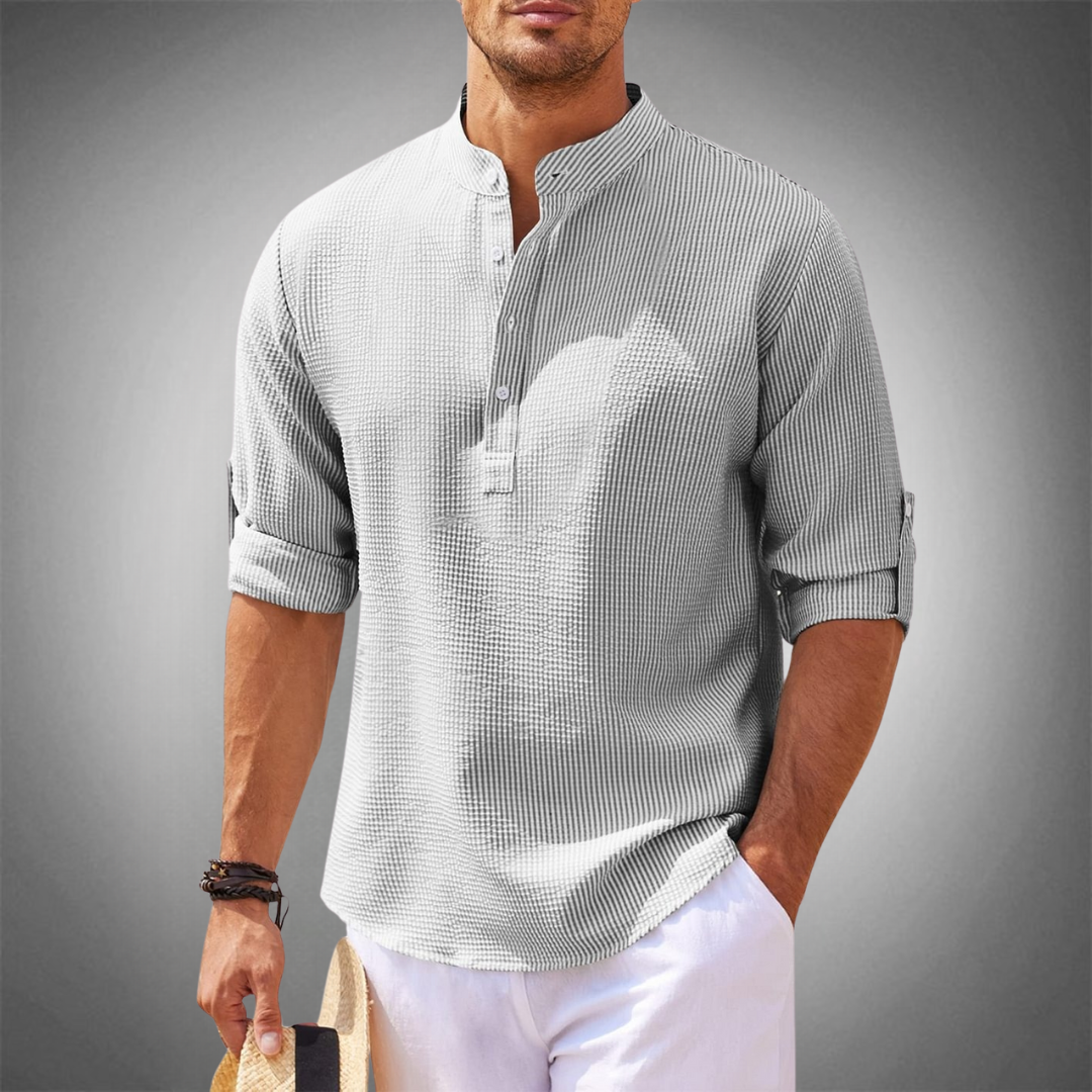 Effortless Comfort Henley Shirt