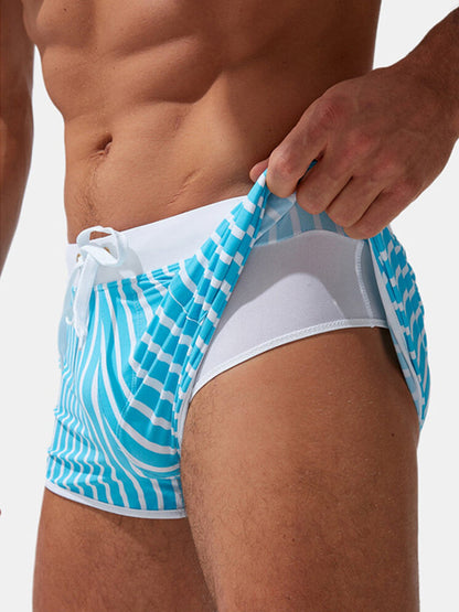 Secure-Pocket Swim Trunks