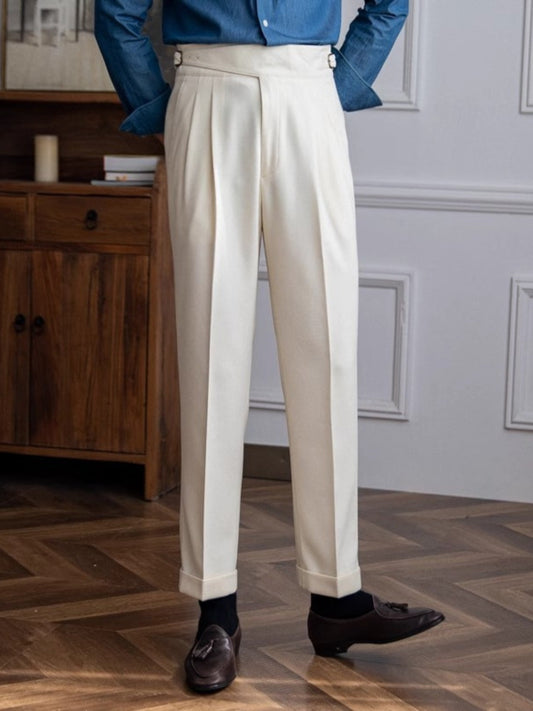 Timeless Italian Slim Trousers