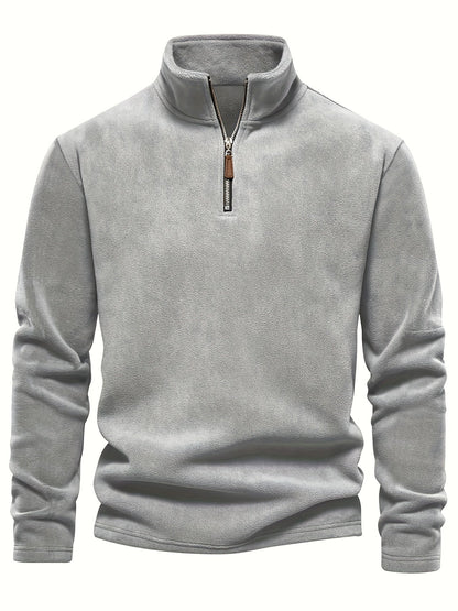 Cozy-Fleece Knit Sweater