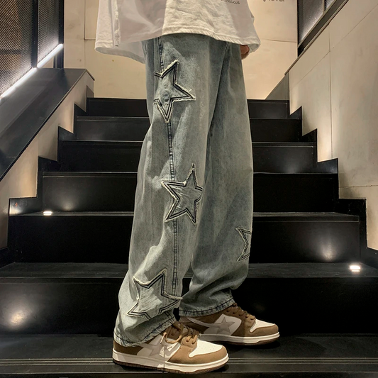 Star-Studded Jeans