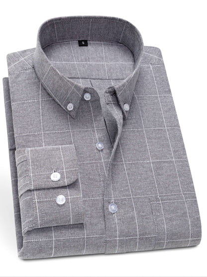 Plaid Easy-Care Shirt