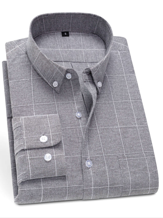 Plaid Easy-Care Shirt