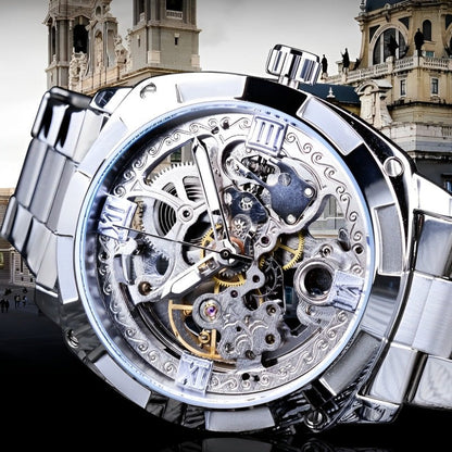 Commanding Garnet Watch