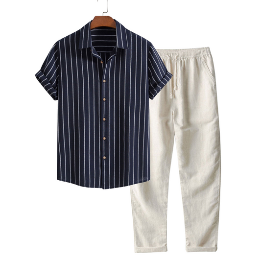 Airy Comfort Shirt-Pants Set