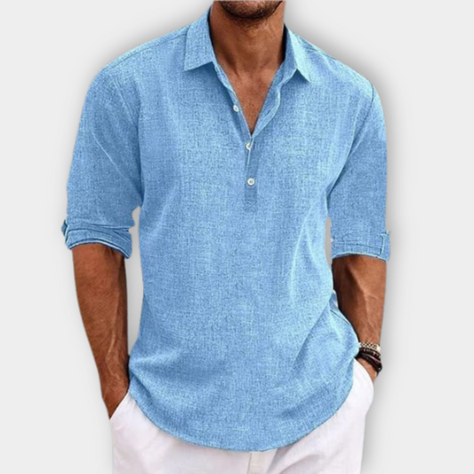 Effortless Linen Comfort Shirt