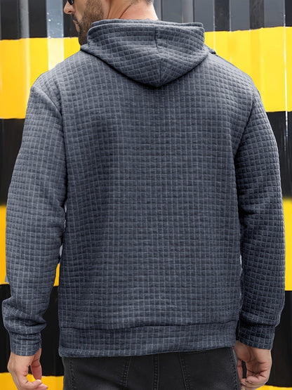 Flattering Plaid Hoodie
