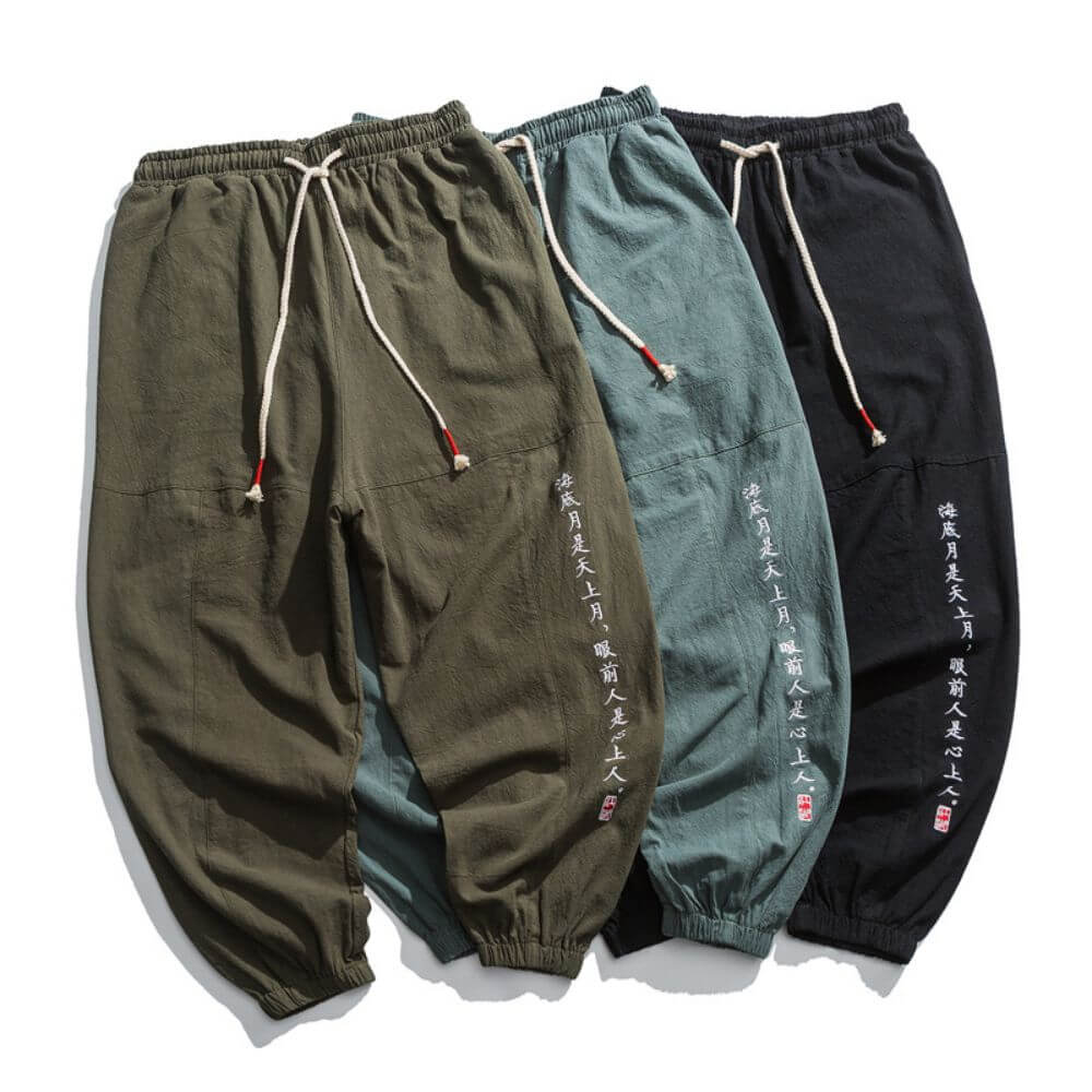 Cooling Elastic-Waist Pants