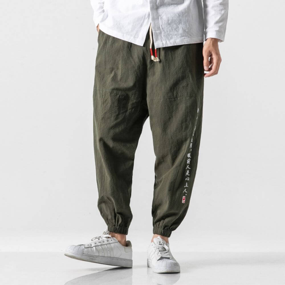 Cooling Elastic-Waist Pants