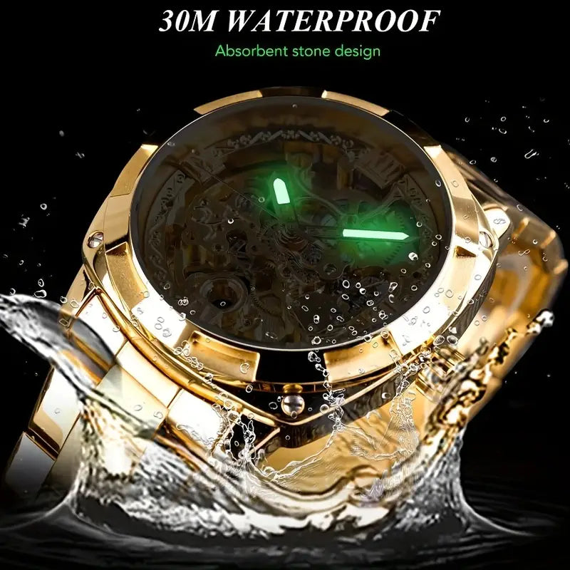 Commanding Garnet Watch