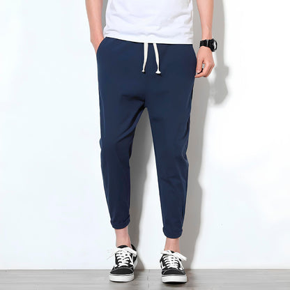 Men's Elastic-Waist Pants