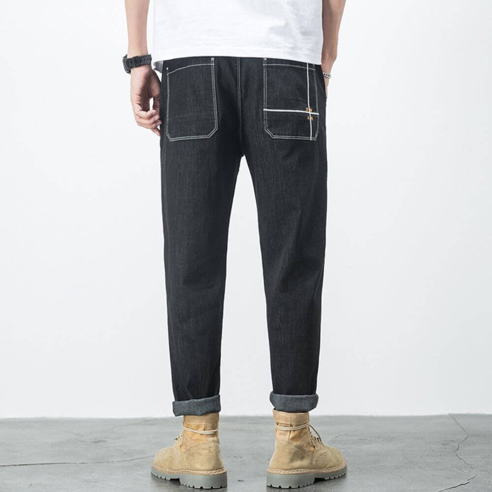 Relaxed-Fit Japanese Pants