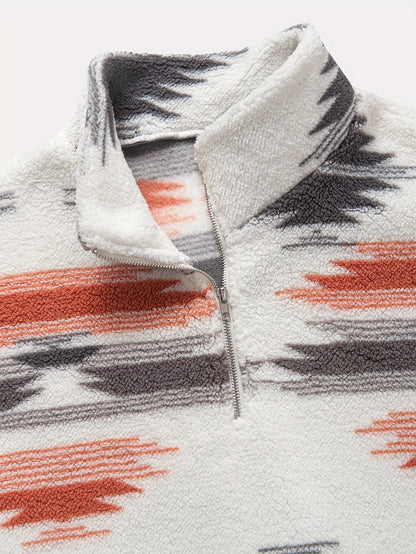 Flatter-Fit Fleece Sweater
