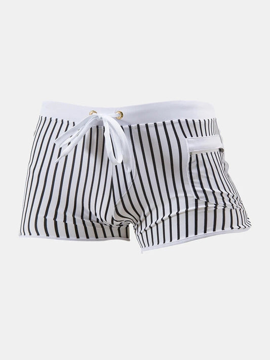 Secure-Pocket Swim Trunks