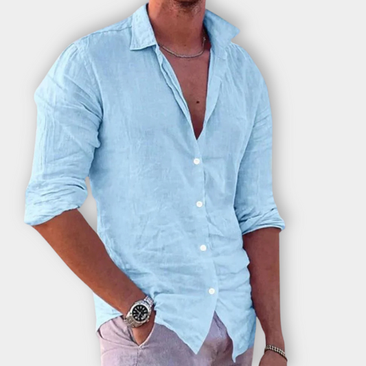 Cool, Breezy Linen Shirt