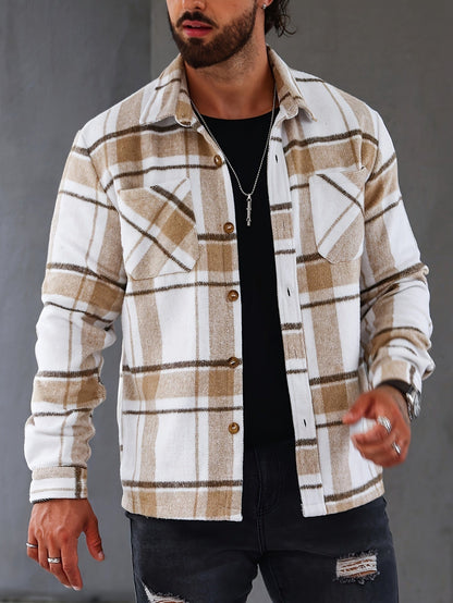 Flattering Plaid Jacket