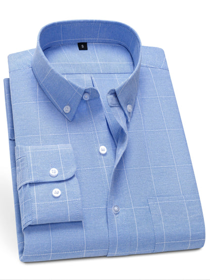 Plaid Easy-Care Shirt