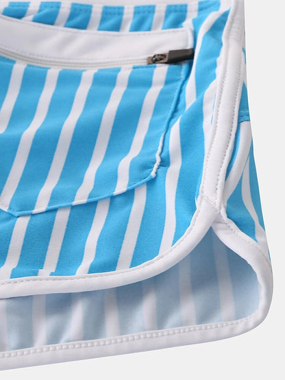 Secure-Pocket Swim Trunks