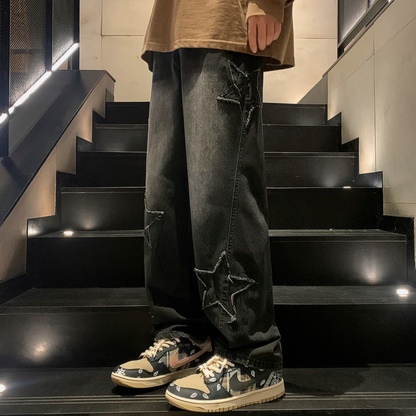 Star-Studded Jeans