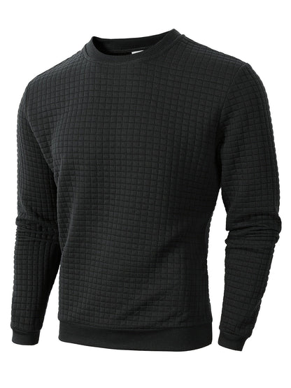 Plaid Comfort-Fit Sweater