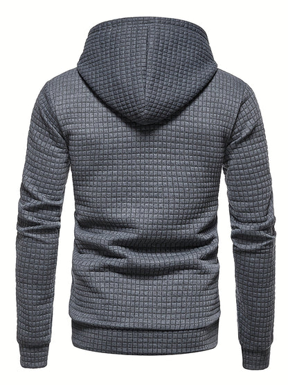Flattering Plaid Hoodie