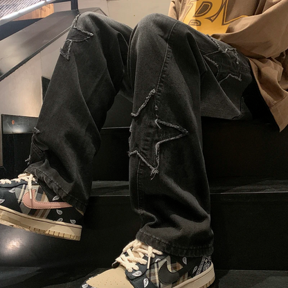 Star-Studded Jeans